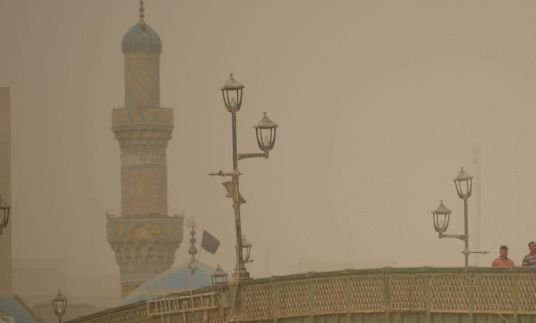 تسجيل 3747 حالة اختناق في العراق بسبب موجة الغبار ووزارة الصحة تطمئن