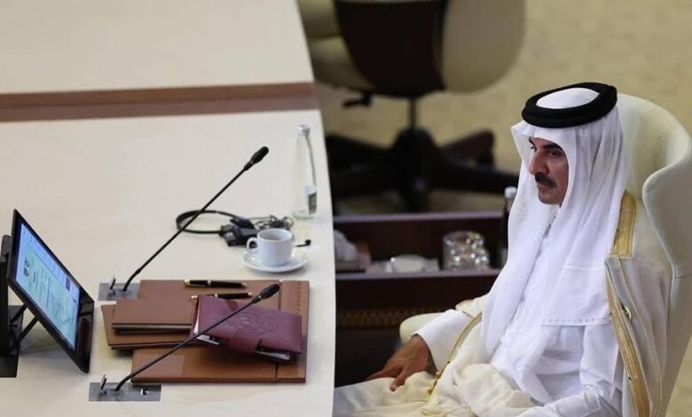 أمير قطر يشيد بجهود العراق في تعزيز التضامن العربي خلال القمة الـ34