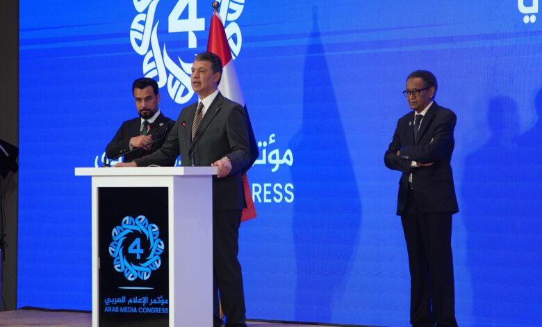 حمادي يعلن نجاح مؤتمر الإعلام العربي الرابع في بغداد