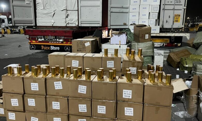 المنافذ الحدودية تضبط مستلزمات طبية مهربة في أم قصر الشمالي