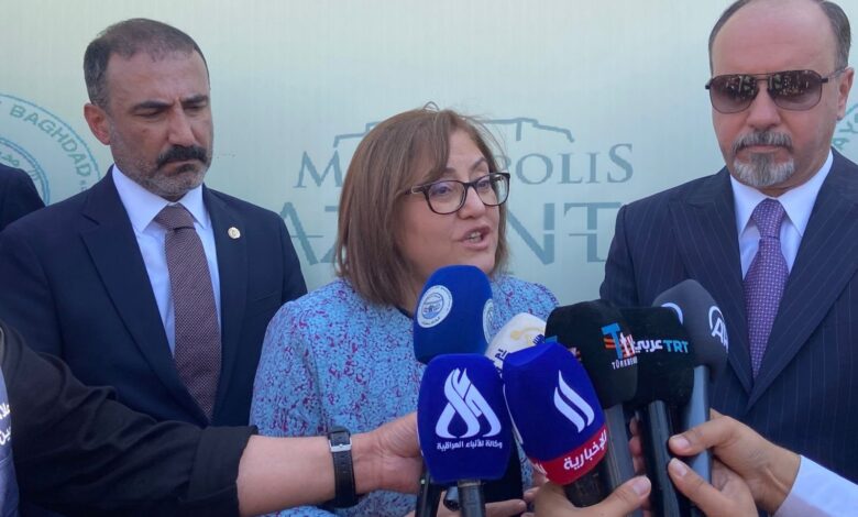 شاهين تؤكد الشراكة التركية العراقية لتطوير بغداد كمدينة ذكية وخضراء