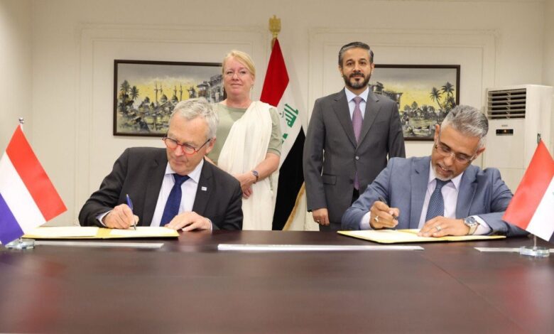 التعليم العالي توقع اتفاقية تعاون أكاديمي مع معهد هولندي متخصص بعلوم المياه