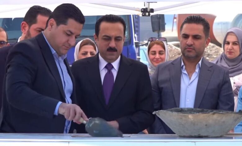 أربيل تدشن خطة تطوير بنية تحتية شاملة للطرق والصرف الصحي