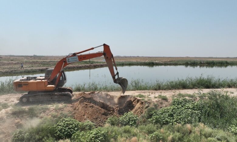 حملة حماية الثروة المائية تنجح بإزالة 80% من بحيرات الأسماك المخالفة