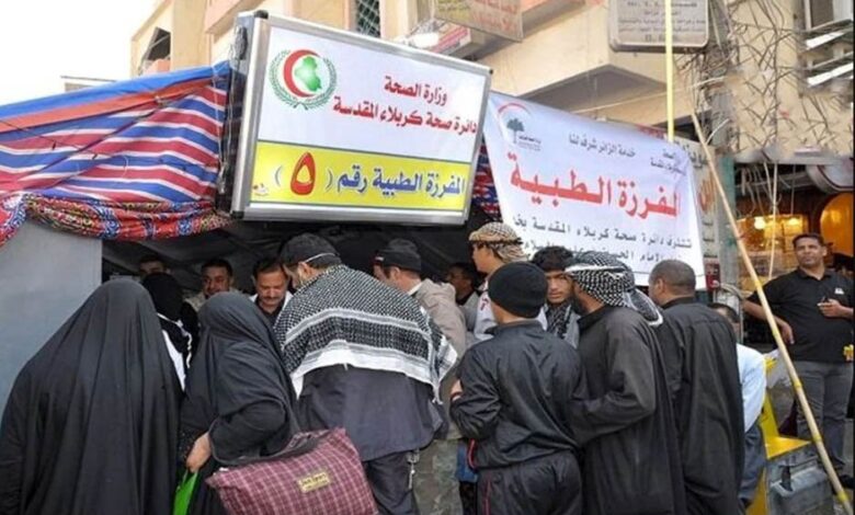 خطة طوارئ الزيارة الأربعينية: 100 سيارة إسعاف و13 مستشفى تخدم الزائرين