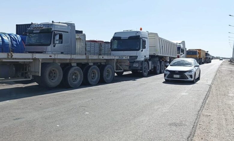 مرور ميسان تحظر مركبات الحمل الكبيرة على طريق البتيرة لحماية زائري الأربعين