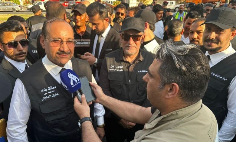 محافظ بغداد يعلن قرب تنفيذ مشاريع شرق القناة بانتظار موافقة وزارة المالية