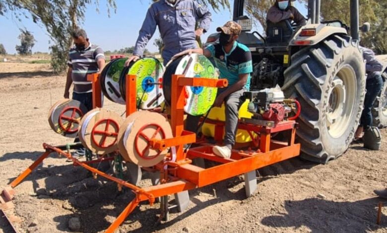 مخترع عراقي يحصل على براءة اختراع دولية لآلة ري متطورة توفر المياه