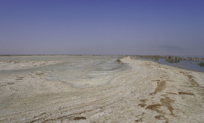 النجف تشكل فريقاً لحل أزمة جفاف البحر المقدس