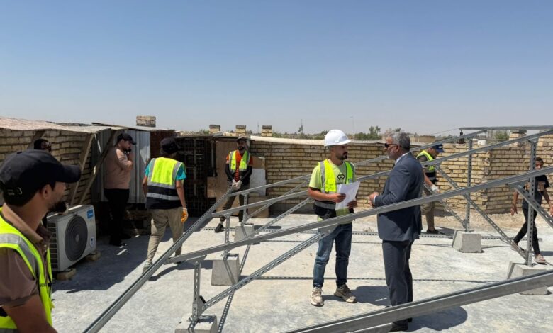 الحكومة العراقية توزع ألف منظومة طاقة شمسية مجانية للأسر المتعففة