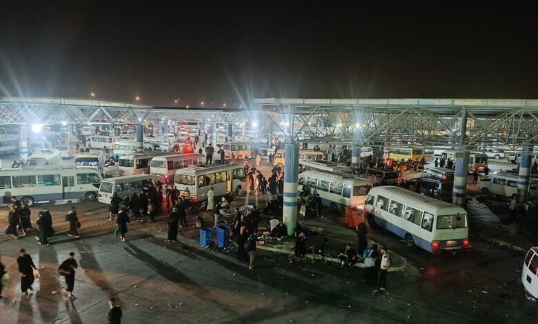 النقل الخاص تحقق نجاحاً كبيراً في نقل زوار ذكرى وفاة الرسول بـ 5000 مركبة