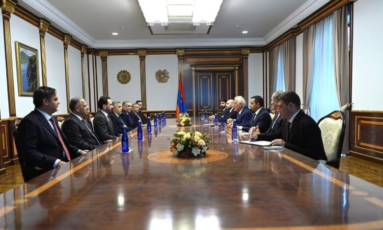 المالكي وخاتشاتوريان يستعرضان آفاق التعاون الزراعي والاقتصادي بين العراق وأرمينيا