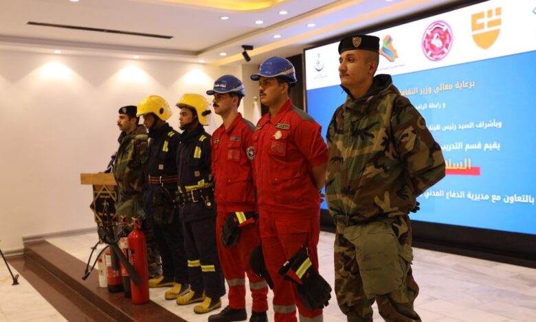 وزارة الداخلية تدرب ضباطها في كوريا الجنوبية على طائرات الإطفاء والإنقاذ الحديثة