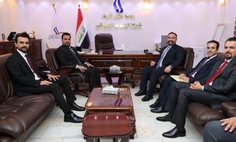 الغانمي يبحث مع إقليم كردستان تطوير البنية التحتية لشبكة الإعلام العراقي