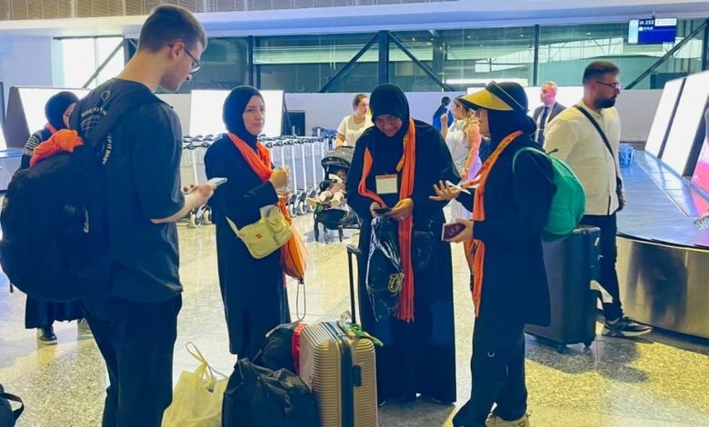 مطار كركوك الدولي يستقبل أول رحلة زوار أربعينية قادمة من تركيا