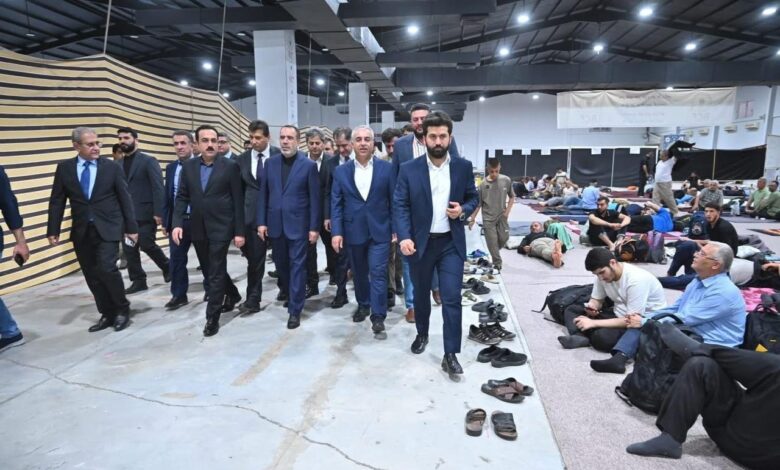 أربيل تنظم استقبال 65 ألف زائر إيراني متجهين إلى كربلاء