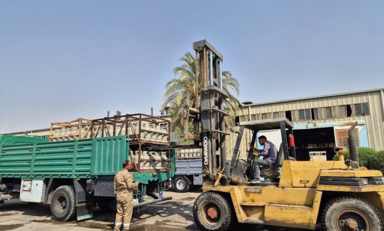 كركوك تواصل تزويد مركبات الزائرين والمواكب الحسينية بالغاز السائل