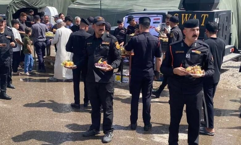 القوات الأمنية تؤمن زيارة الإمام العسكري وتقدم خدمات شاملة للزائرين في سامراء