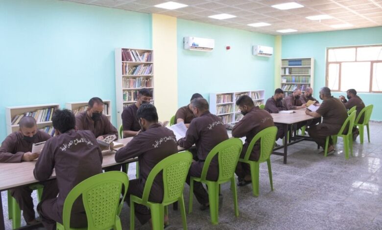 وزارة العدل تدشن أكبر مجمع تأهيل مهني للنزلاء في سجن النجف المركزي