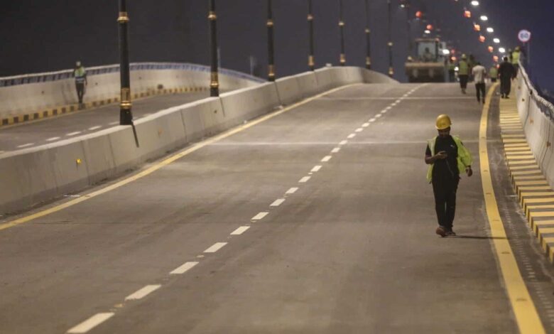 الإعمار تحقق إنجازاً بإكمال 11 مشروعاً لفك الاختناقات المرورية رغم الأزمات المالية