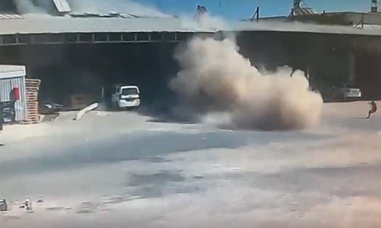 انفجار بمدينة أنطاليا يصيب 4 أشخاص في سوق الخضار بقضاء دمرة