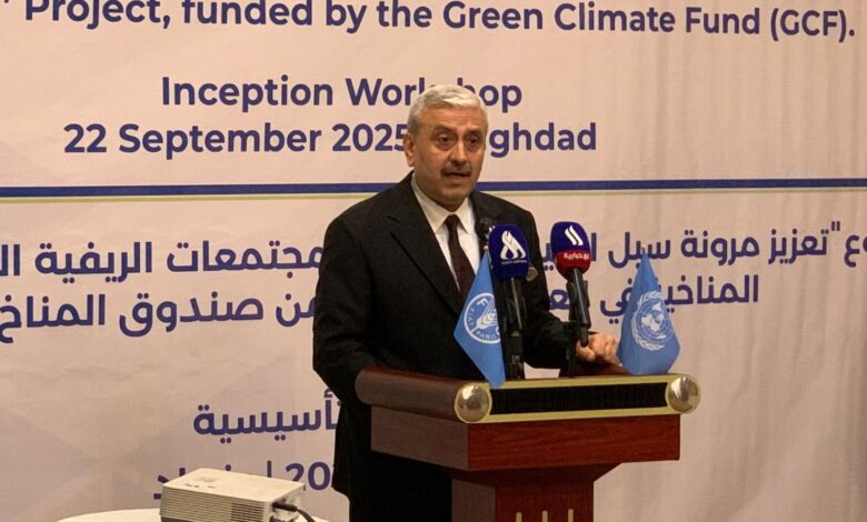 العراق يطلق 11 غابة و9 واحات صحراوية ضمن مشاريع مواجهة التغير المناخي