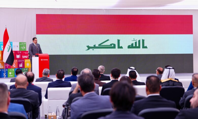 رئيس الوزراء يطلق مشروع تويوتا العراق ويوجه بتعديل قانون الوكالات التجارية