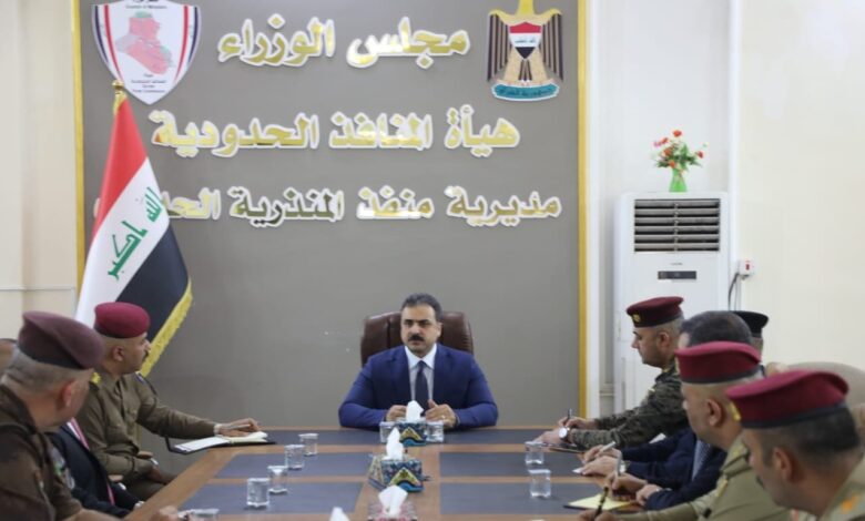 رئيس هيئة المنافذ الحدودية يتفقد منفذ المنذرية ويوجه بـ 5 إجراءات جديدة