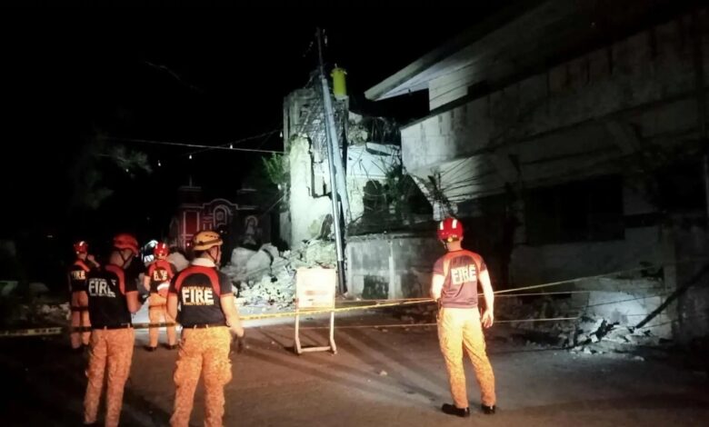 زلزال مدمر بقوة 6.9 درجات يضرب الفلبين ويسفر عن مقتل 60 شخصاً