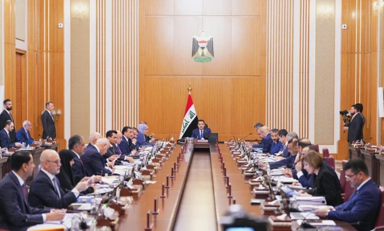 رئيس الوزراء يترأس جلسة مجلس الوزراء الاعتيادية لبحث الملفات الحكومية