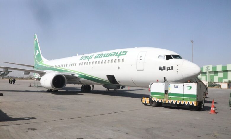 كوادر عراقية تعيد الطائرة الثامنة من طراز B737-800 للخدمة بعد توقف عامين