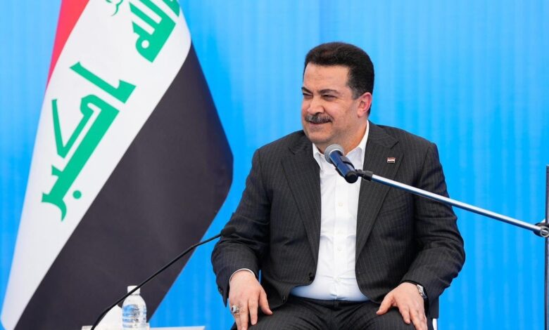 رئيس الوزراء يطلق مشاريع ضخمة للبنى التحتية في الديوانية بكلفة 114 مليار دينار