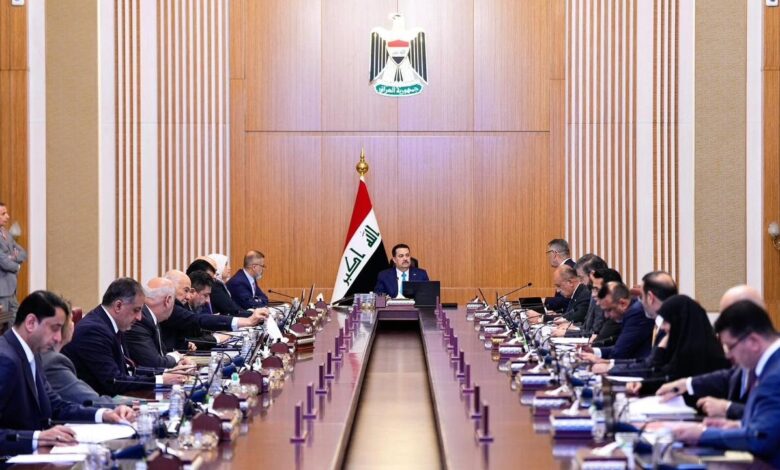 مجلس الوزراء العراقي يجتمع في جلسته الدورية برئاسة السوداني