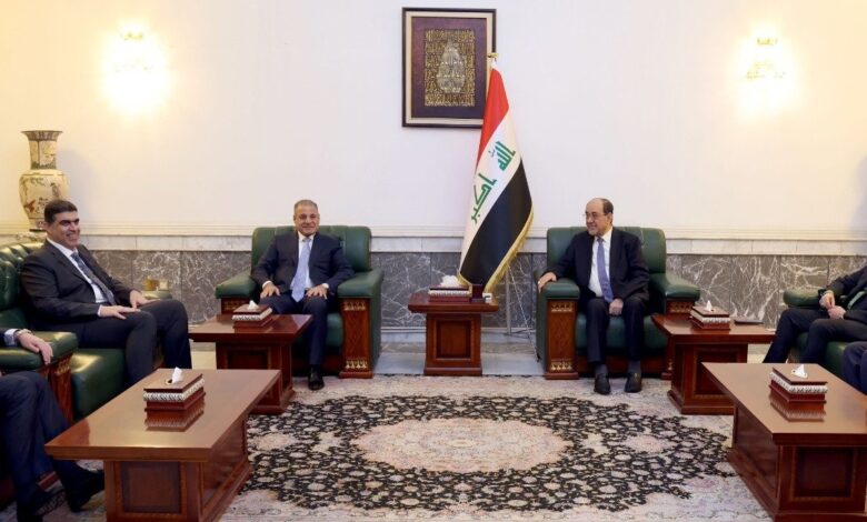 المالكي يستقبل قيادات صلاح الدين ويدعو لتسريع تشكيل الحكومة العراقية