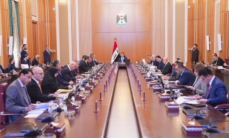 مجلس الوزراء يجتمع برئاسة السوداني لمناقشة ملفات الحكومة الأسبوعية