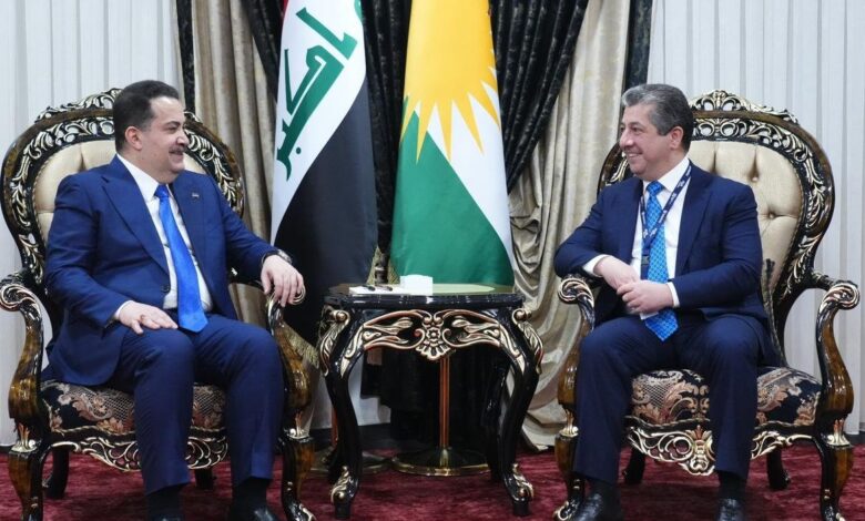 السوداني ومسرور بارزاني يرسخان الحوار طريقاً للتضامن الوطني في العراق