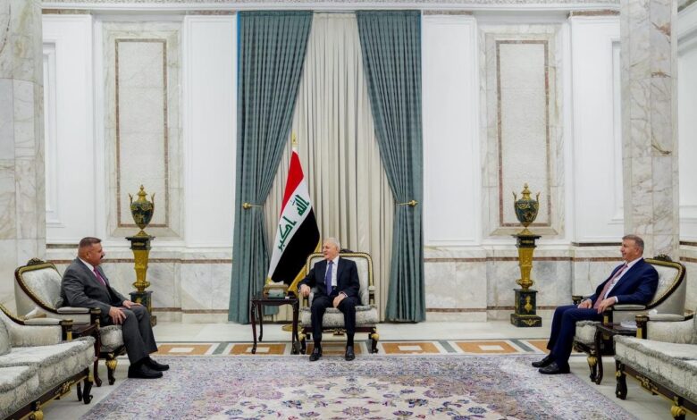 الرئيس عبد اللطيف رشيد يبحث مع وزير الداخلية الاستعدادات الأمنية لإجراء الانتخابات