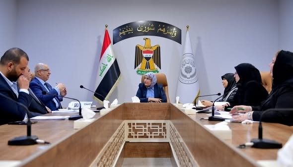 اجتماع وزاري برئاسة طيف سامي لوضع خطة تنفيذية لمشروع تأهيل مطار بغداد الدولي