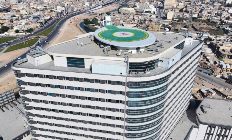 المستشفى الجامعي التخصصي في البصرة يقترب من التشغيل بإنجاز 97% من أعماله