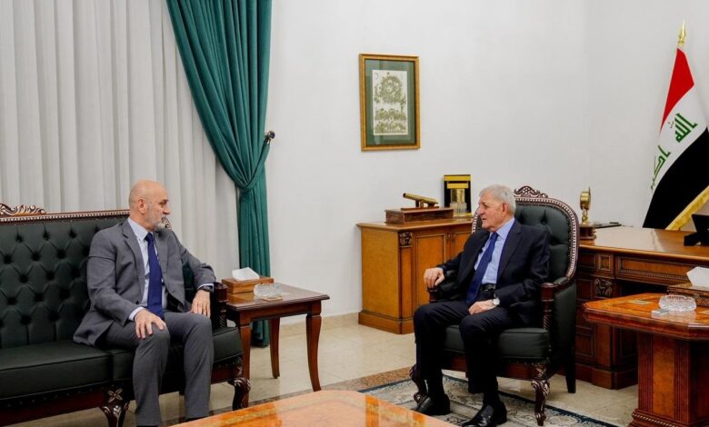 رئيس الجمهورية يدعو لخطة طوارئ وطنية لمكافحة التلوث البيئي في العراق