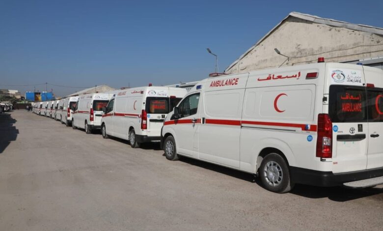 بغداد تعزز منظومة الطوارئ الصحية: 67 سيارة إسعاف حديثة لرفع جودة الخدمات الطبية