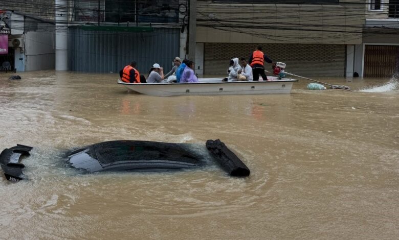 كارثة الفيضانات تحصد 321 ضحية في جنوب شرق آسيا وجهود إنقاذ مستمرة