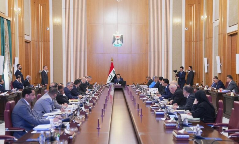 انعقاد جلسة مجلس الوزراء العراقي برئاسة السوداني لمناقشة قرارات حكومية جديدة