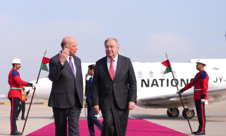 غويتريش يصل بغداد لحضور إنهاء ولاية بعثة الأمم المتحدة في العراق