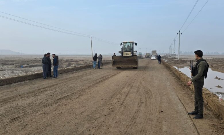 عمليات كركوك تطلق خطة شاملة لمعالجة أضرار السيول وإصلاح الجسور المنهارة