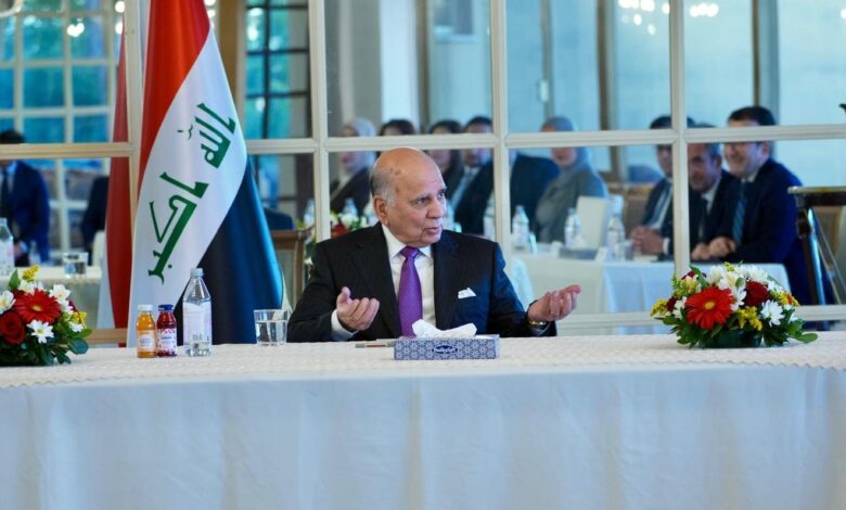 وزير الخارجية العراقي يشدد على أهمية تشكيل الحكومة العراقية وفق الأطر الدستورية