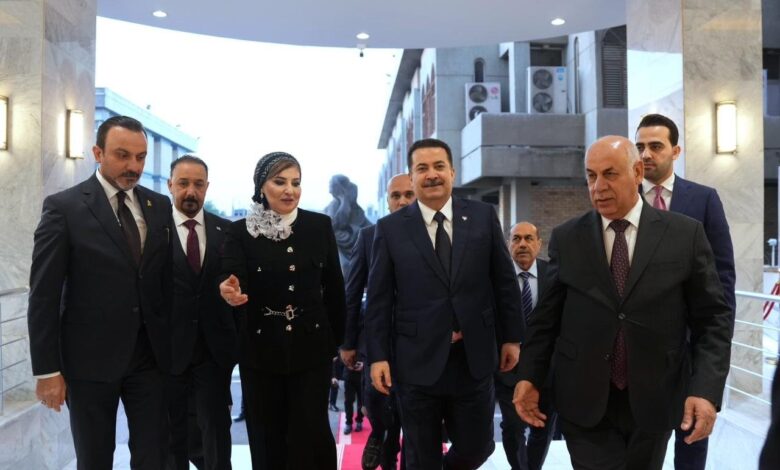 رئيس الوزراء السوداني يفتتح المكتبة الوطنية الرقمية العراقية الجديدة في بغداد