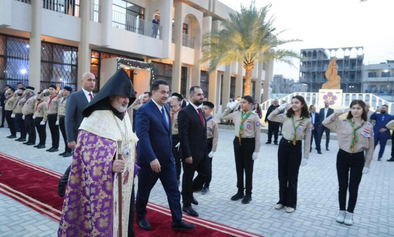افتتاح كنيسة القديس كريكور للأرمن الأرثوذكس في بغداد بعد إعادة إعمارها