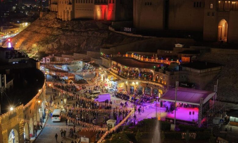 السياحة في أربيل: خطة متكاملة لاستقبال السائحين في احتفالات رأس السنة الجديدة