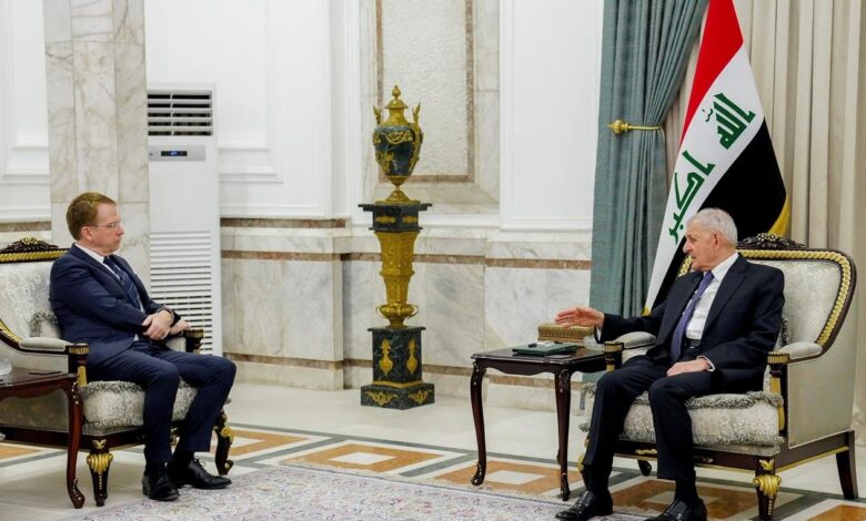 عبد اللطيف جمال رشيد يناقش تعزيز العلاقات العراقية الفرنسية والأوضاع الإقليمية